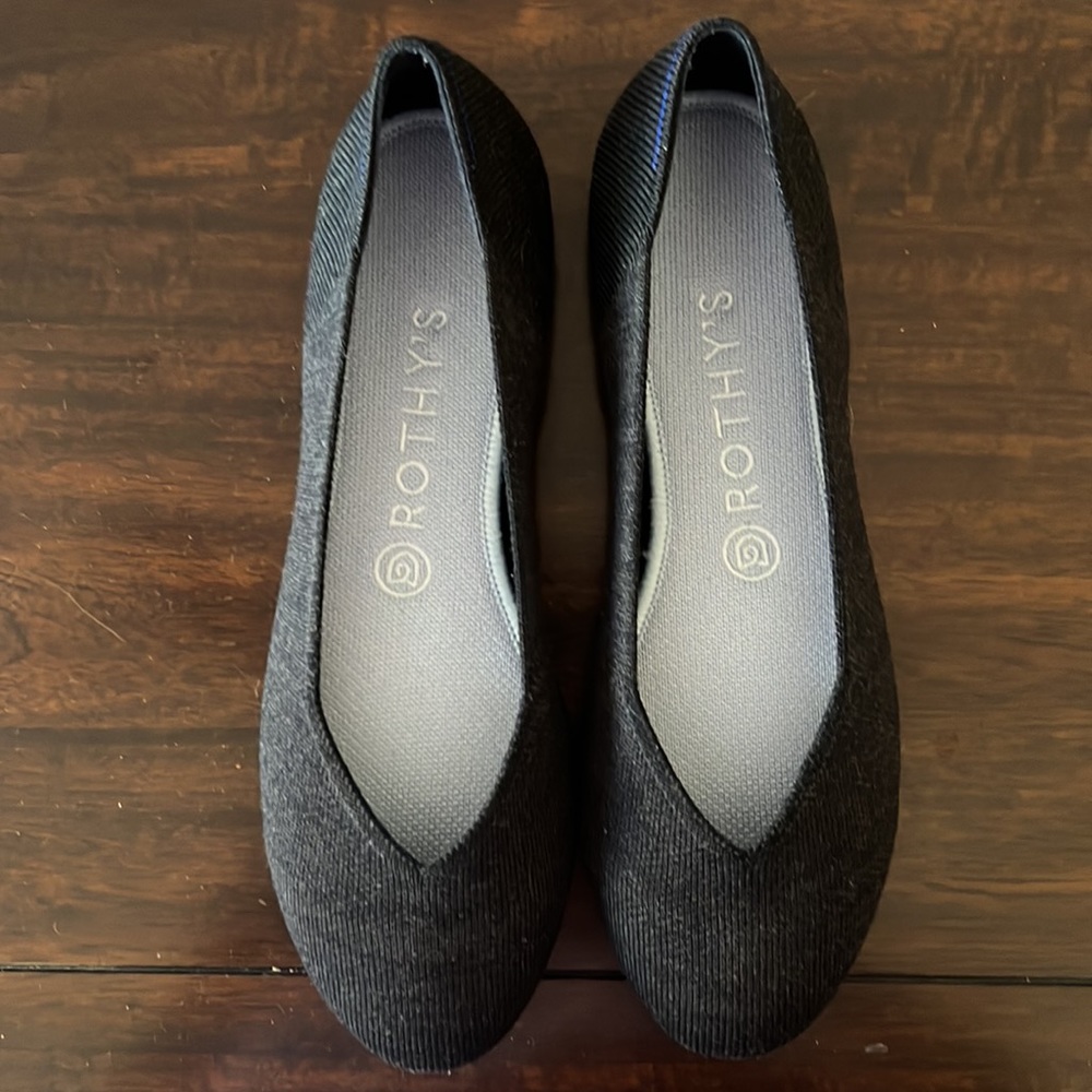 New! Rothy’s Shadow merino flats 8 gorgeous!!